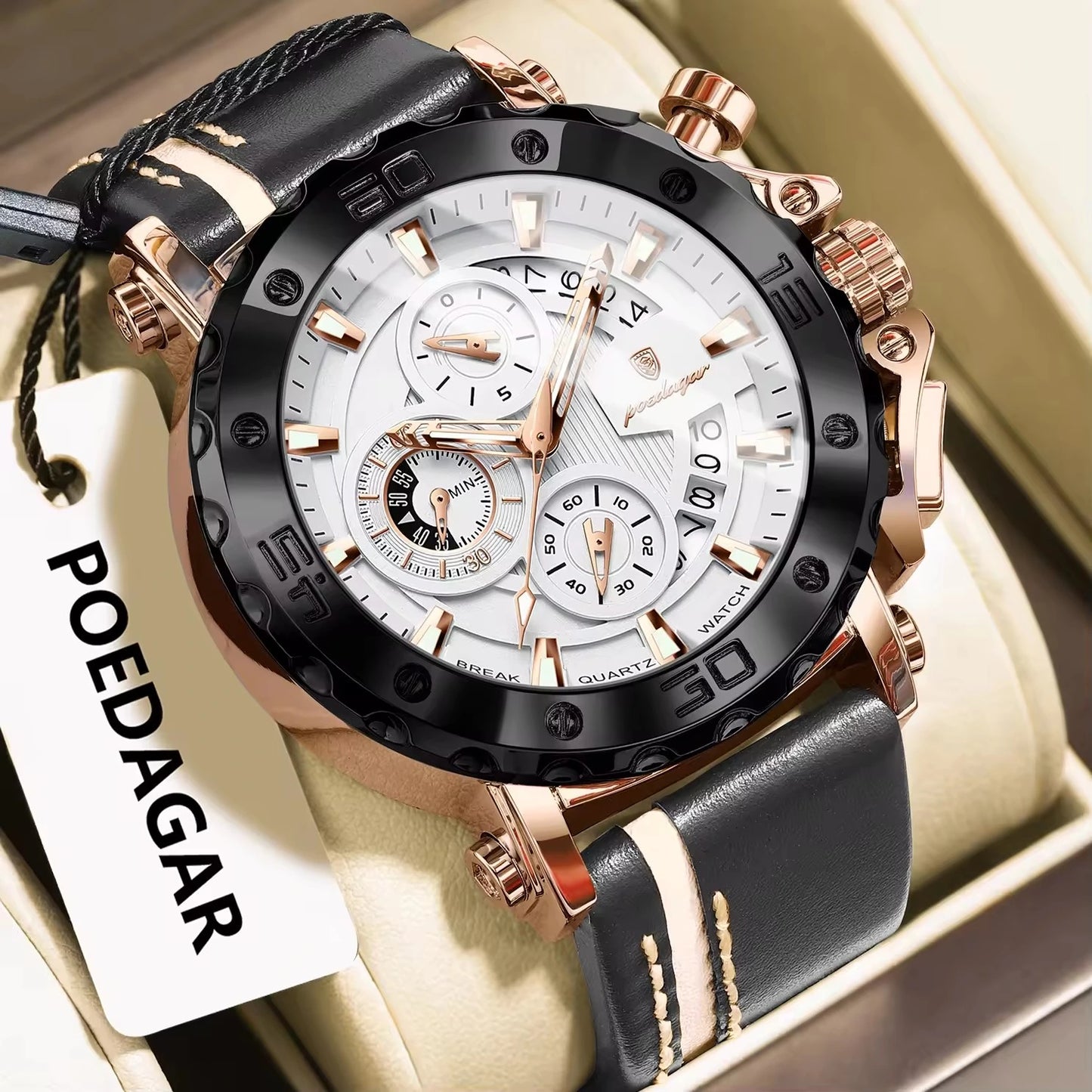 Montre de luxe POEDAGAR 892 pour homme