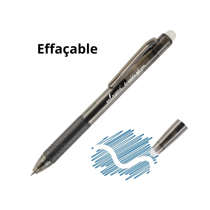 Stylo à gomme effaçable