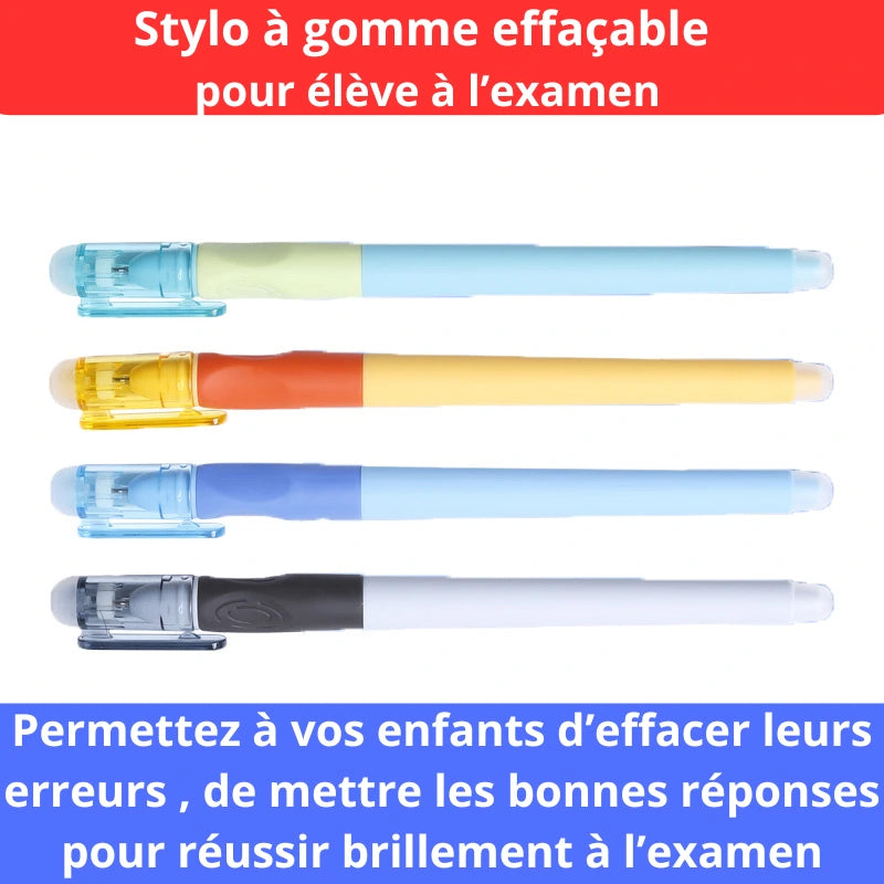 Stylo  effaçable zéro erreur